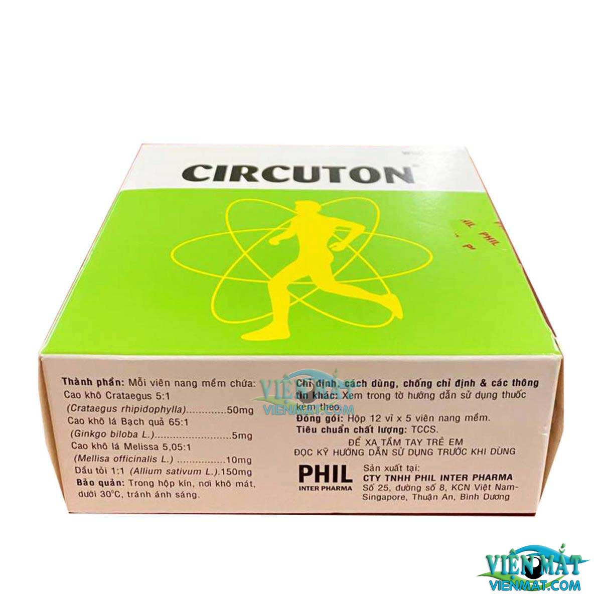 Thuốc Circuton của Phil Inter Pharma Thuốc Circuton của Phil Inter Pharma
