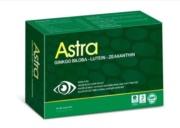 thuốc bổ mắt Astra chính hãng, hỗ trợ tăng cường thị lực và bảo vệ mắt